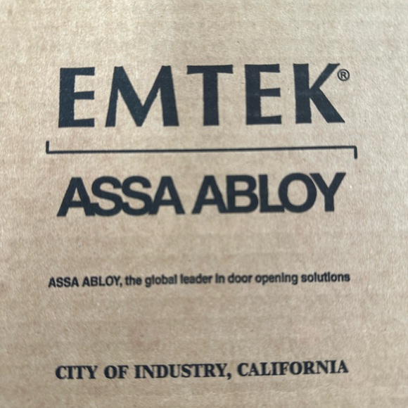 NEW Emtek Knurled L-Square Left Handed Non-Turning Two-Sided Dummy Door Lever - Picture 7 of 7